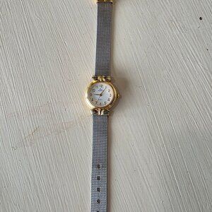 Vintage Cenere 5058 Women's Two Tone Stainless Steel Quartz Analog Watch